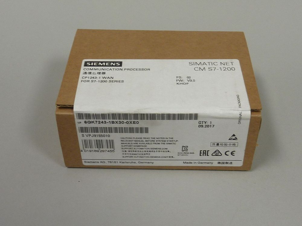 SIEMENS 6GK7243-1BX30-0XE0