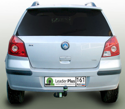 Фаркоп(прицепное) Лидер-Плюс для GEELY MK-CROSS 2011-...(паспорт и сертификат в комплекте)(без электрики)G201-A