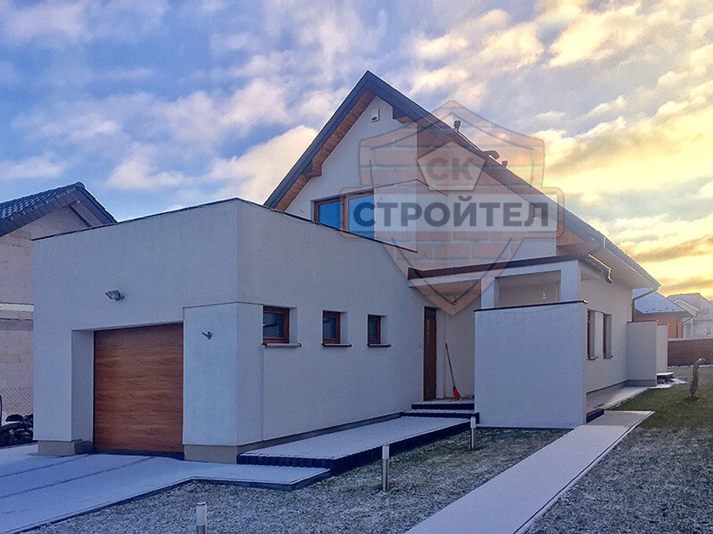 Строительство дома из газобетона 137 кв.м.