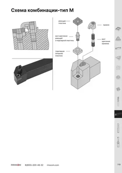 Державка SNR0016Q16 Deskar