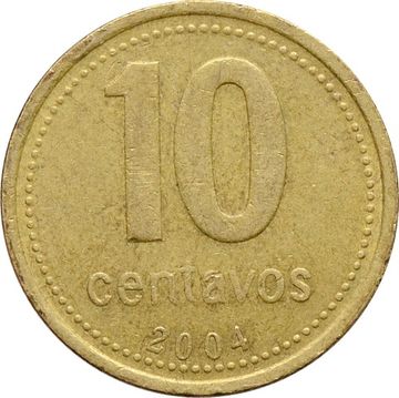 10 сентаво 2004 Аргентина