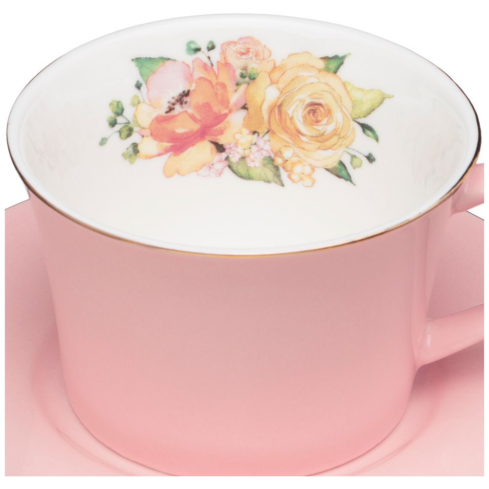 КОФЕЙНЫЙ НАБОР LEFARD "ВРЕМЕНА ГОДА" НА 2 ПЕР. 4 ПР. 180 МЛ РОЗОВЫЙ-МЯТНЫЙ (КОР=24НАБ.)