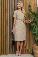 Платье Европейский шик НЬЮ (бежевое) П13438-19М LT Collection