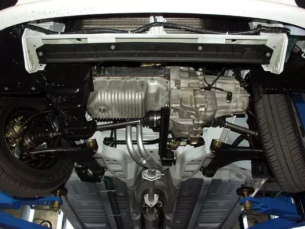 Защита картера и КПП Sheriff для Chevrolet Sens (T100) 2002-2009 арт.04.0579