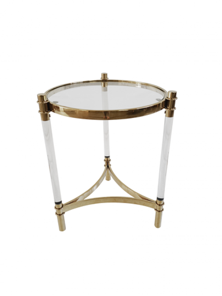 Стол журнальный Ist Casa Эклект, 53x53х62 см, золото