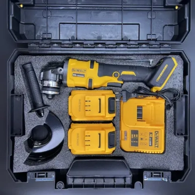 УШМ DeWalt 18V Болгарка от аккумулятора 2 АкБ, 5Ah / Угловая шлифмашина 8500 об./мин