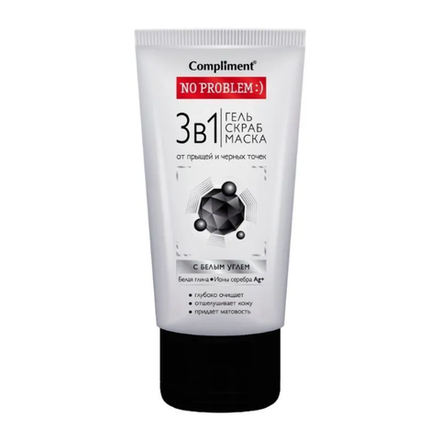 Гель-скраб Compliment No Problem 3в1 150 мл