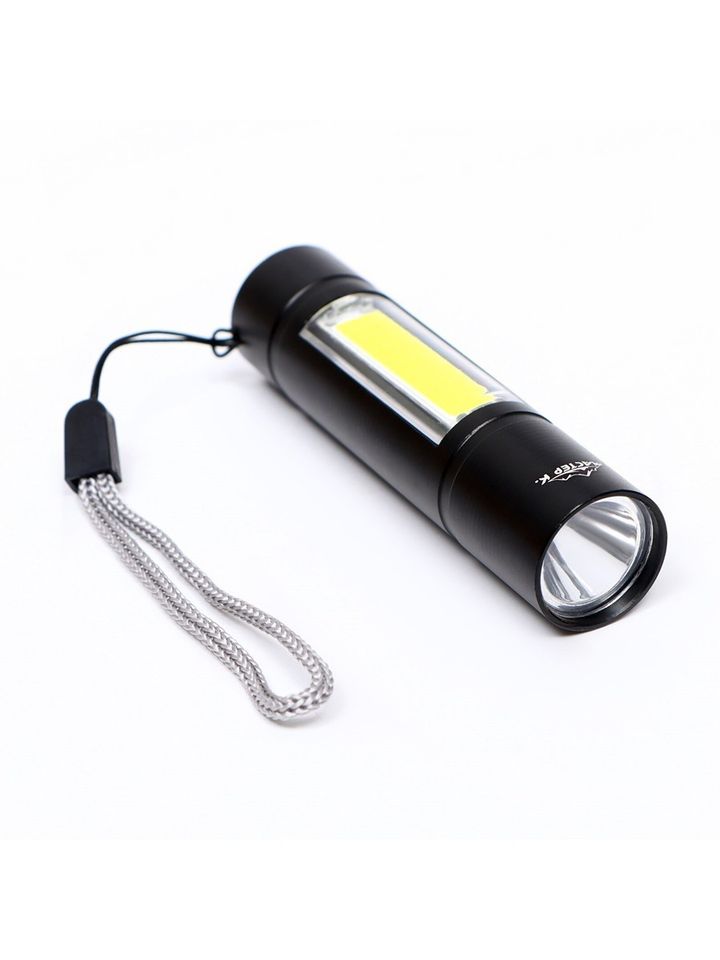 Фонарь ручной аккумуляторный 3 режима USB 9094008