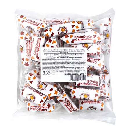 Конфеты "Сливочки из крыночки" 200г. Слодыч