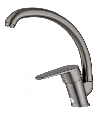 59023-P Смеситель для кухни (ГРАФИТ) HANSEN  (10/1шт)