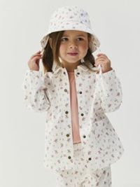 Джинсовка "Розовый букет" 0+