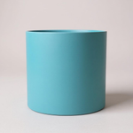 Шляпная коробка без крышки и лент 24х25 см Цвет; Морская волна.