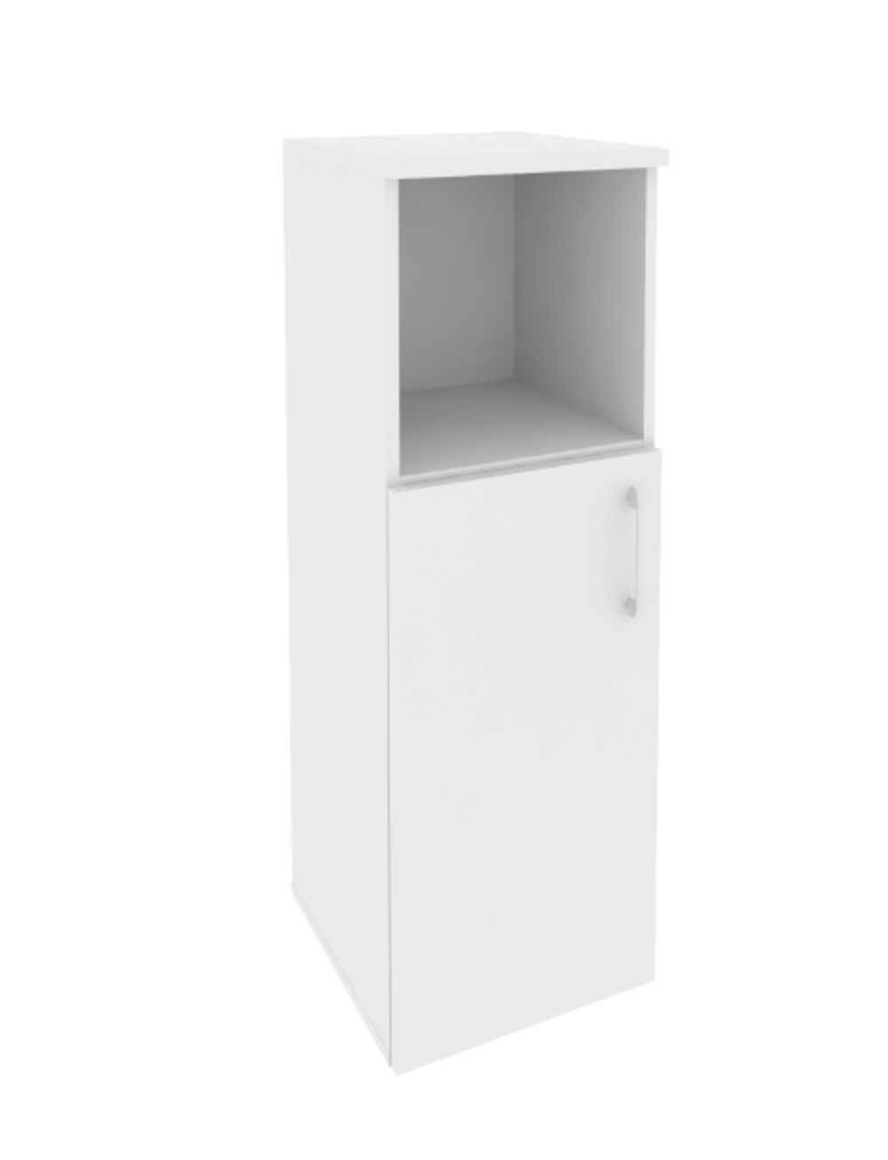 Шкаф средний узкий с нишей Onix