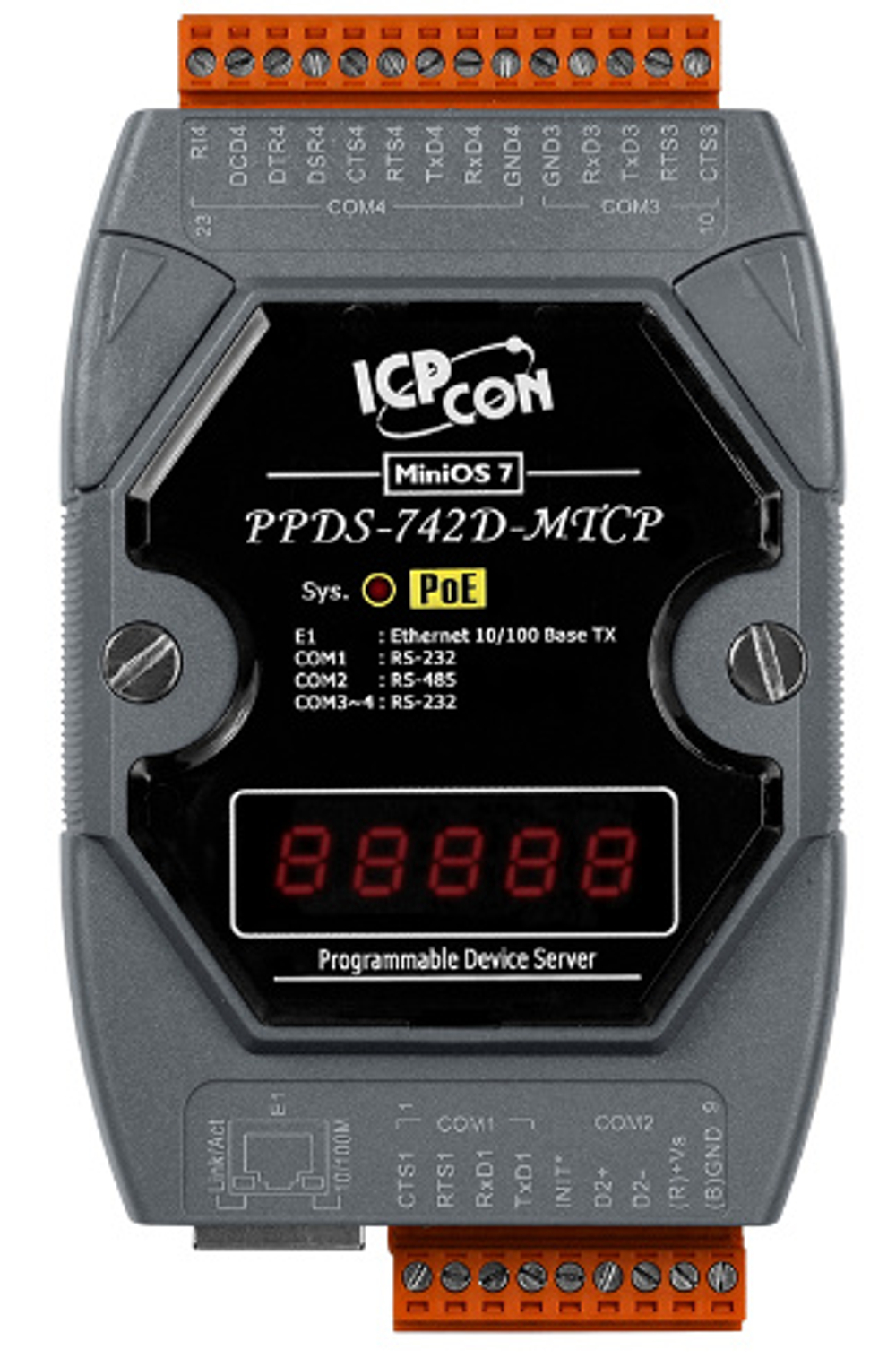 Преобразователь ICP DAS PPDS-742D-MTCP CR