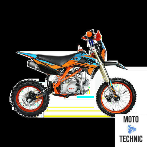 Питбайк KAYO EVOLUTION YX125EM 17/14 KRZ (механ. сцепл., эл. стартер 2022 г.)