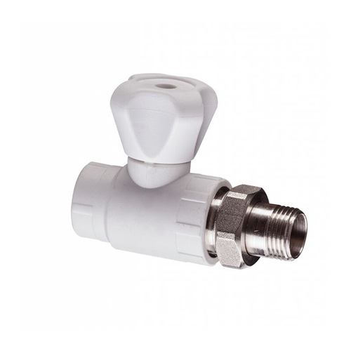 Кран шаровой для радиатора прямой Valfex, DN 25, PN 25, G-1/2''