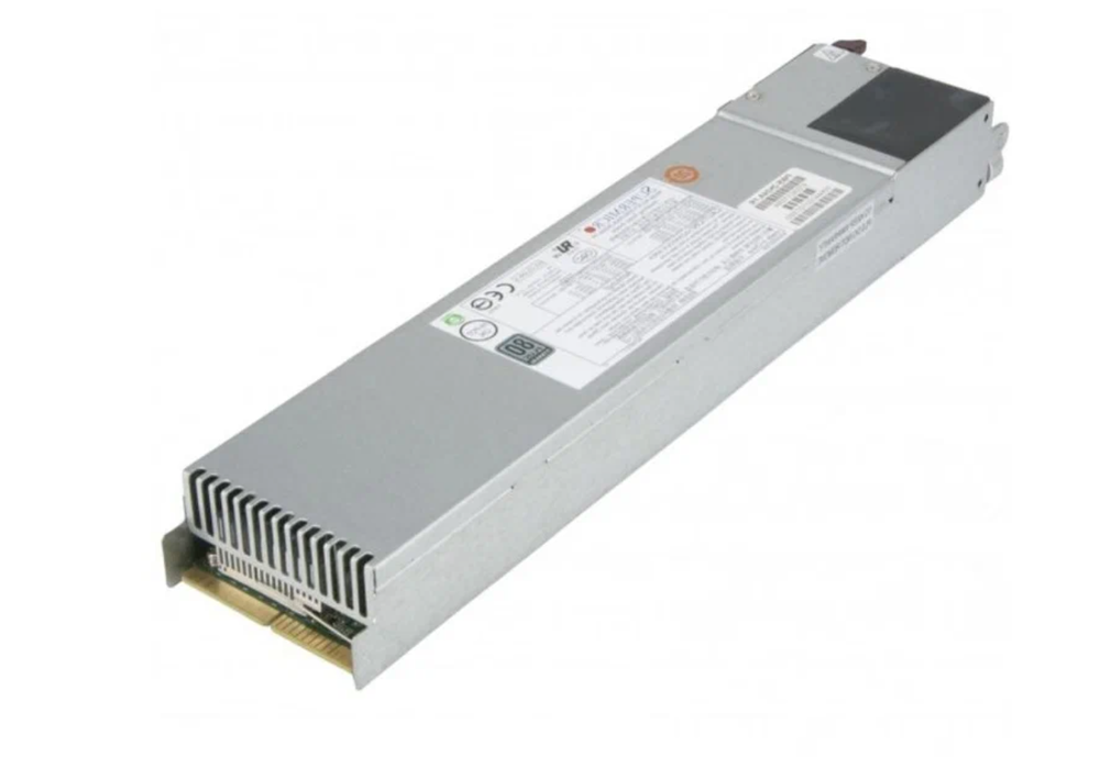 Блок питания SuperMicro PWS-1K66P-1R, 1600Вт, 80PLUS Platinum, OEM