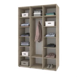 Шкаф трехстворчатый Стоун С32 (1 штанга) ЛДСП, Модериум, г. Ижевск