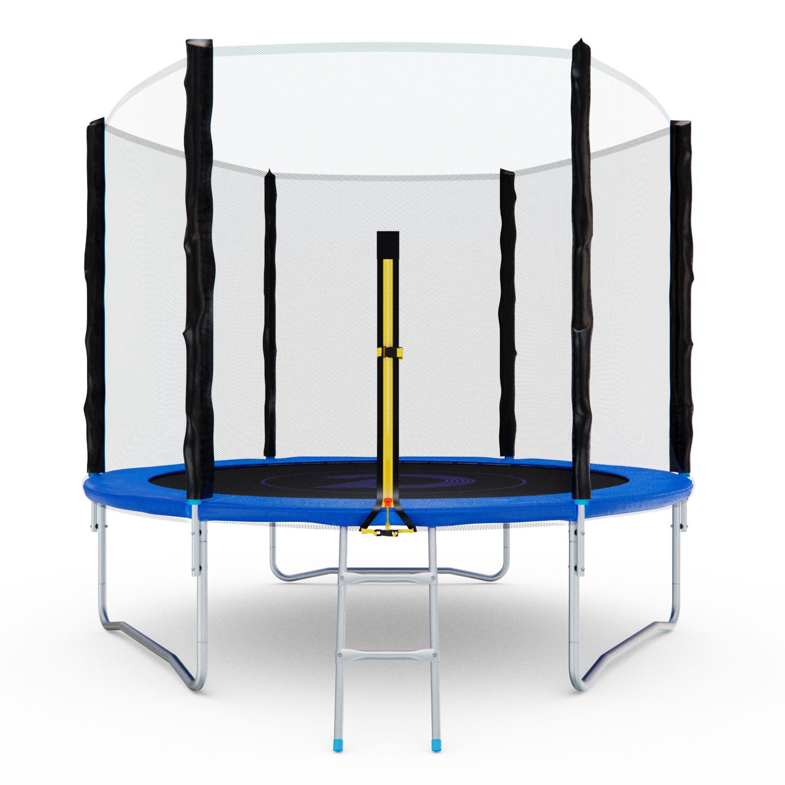 Батут с сеткой DFC PELPO 8ft с лестницей, BLUE фото №2