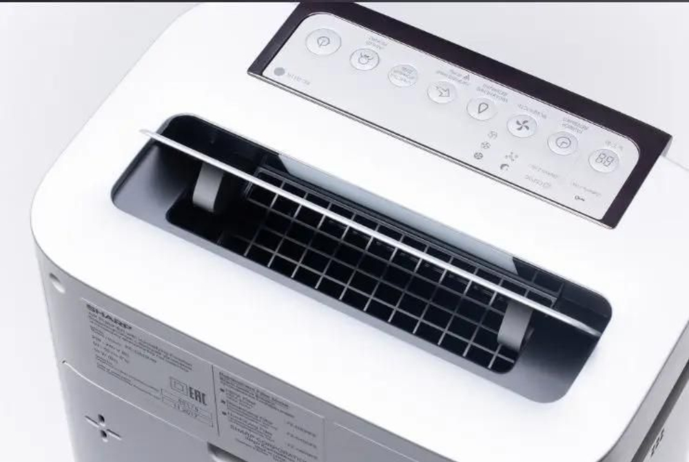 Климатический комплекc Sharp KCG51RW,  до 38м2,  с ионизацией, белый