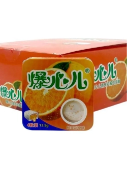 Жевательная резинка с жидкой начинкой Апельсин 13,5г * 30шт