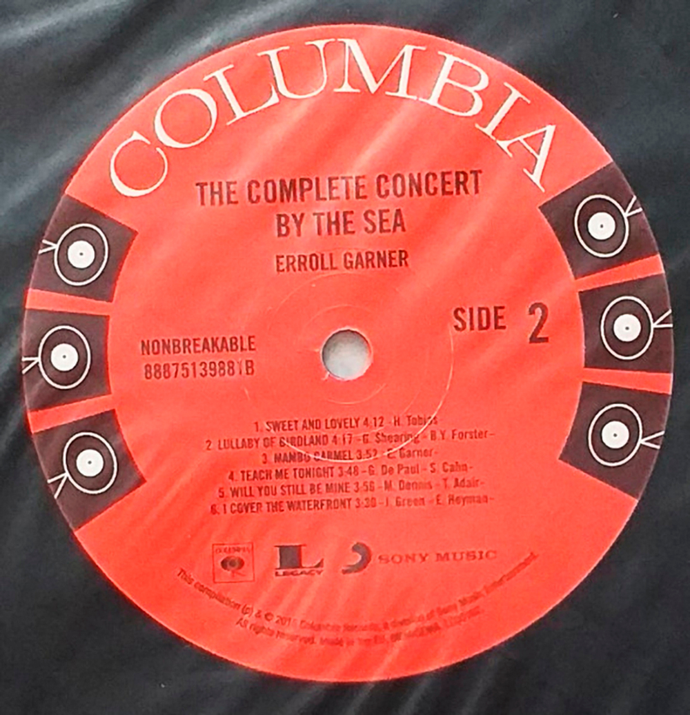 Erroll Garner / The Complete Concert By The Sea (2LP)