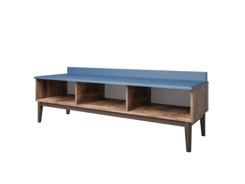 Гориция - Тумба ТВ Персидский Жемчуг/Лак Льняной