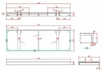 Столешница Armadi Art FLAT CALACATTA 869-140-CLCT 140 белый мрамор