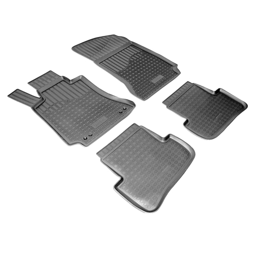 Ковры в салон Norplast/Unidec для Mercedes-Benz C в кузове W204 SD (2011-2014)Полиуретан, арт.NPA10-C56-190