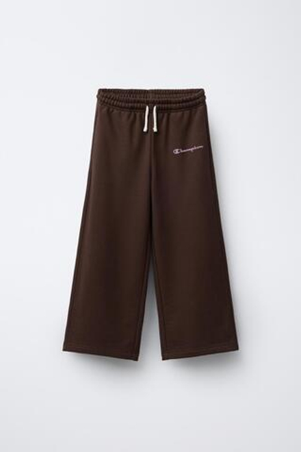 ZARA X CHAMPION ® СПОРТИВНЫЕ БРЮКИ ПРЯМОГО КРОЯ, КОРИЧНЕВЫЙ
