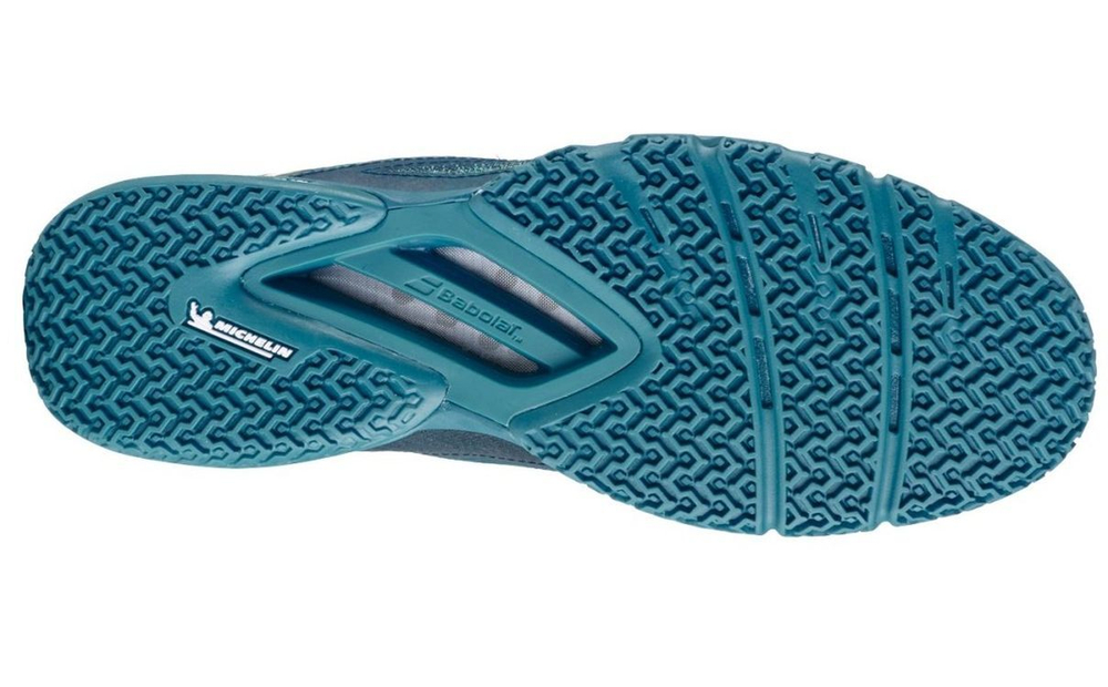 Мужские кроссовки для Падел Babolat Jet Premura 2 - deep lake/apricot