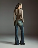 Джинсы клеш