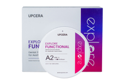 Upcera Explore Functional циркониевые диски, 98 x 16 мм, цвет A2