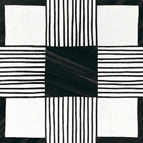 Керамогранит EQUIPE CAPRICE DECO Cloth B&W 20x20/ЭКИПЕ КАПРИС ДЕКО Клот 20x20