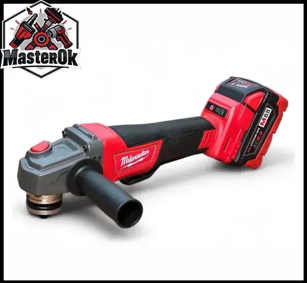 Набор аккумуляторного электроинструмента инструмента Milwaukee 4в1 с 4 АКБ Шуруповерт Болгарка Перфоратор Гайковерт 21V