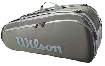 Теннисная сумка Wilson Tour 12 PK Racket Bag - Green