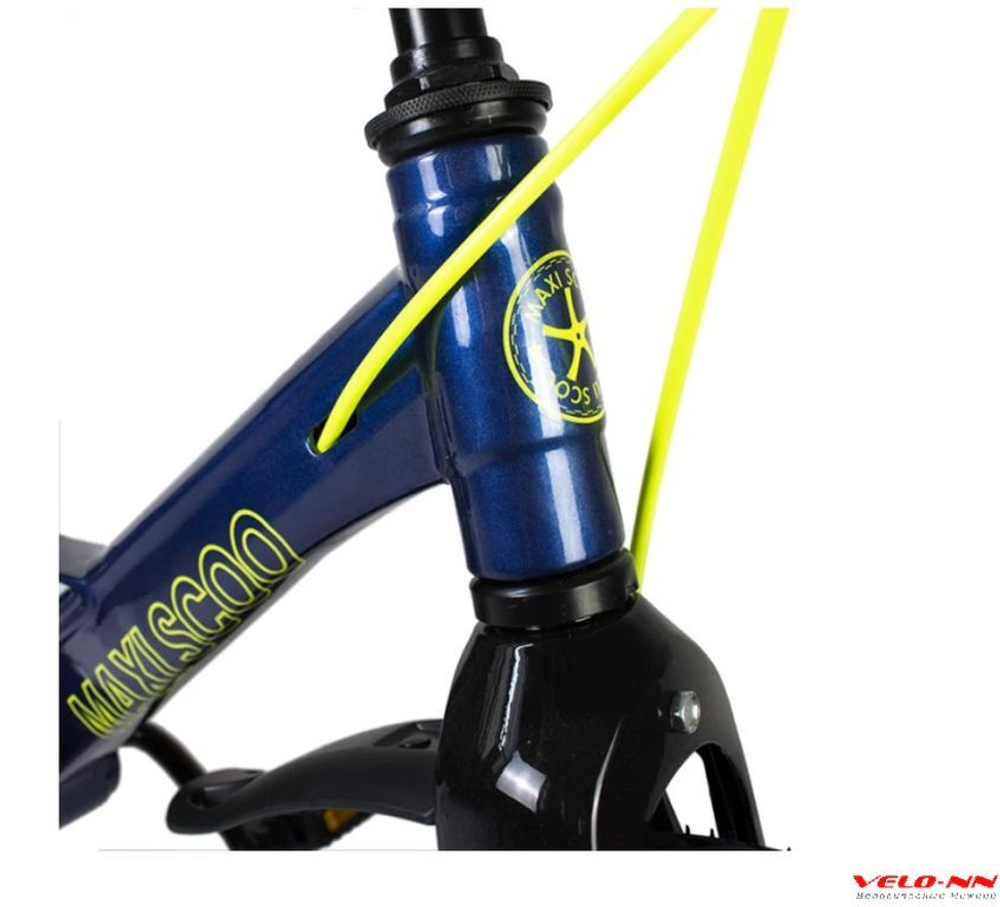 Велосипед 18" Maxiscoo Space  Делюкс (2021) Синий