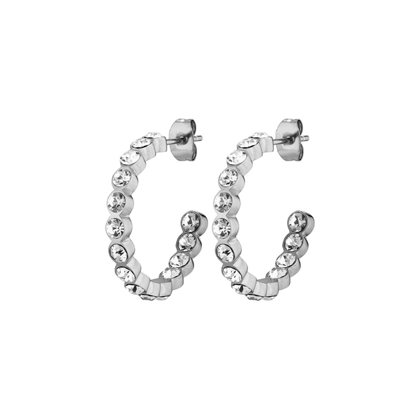 Серьги Dyrberg Kern HOLLY SS CRYSTAL 380086 BW/S
