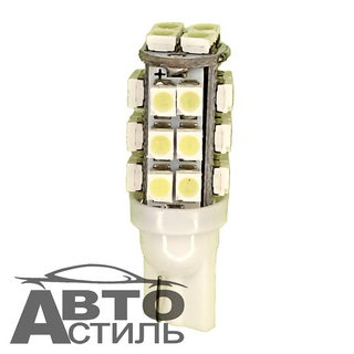 Светодиод 12V T10 28SMD 1210 WHITE (без цок) 4028