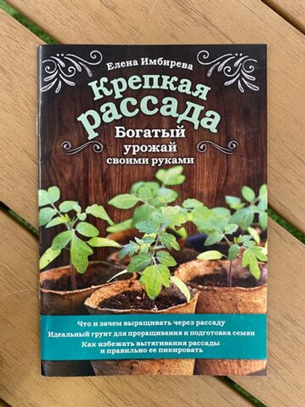 Крепкая рассада. Богатый урожай своими руками