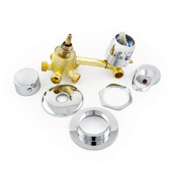 Смеситель для душевой кабины с переключателем на 5 режимов под гайку 100мм DC 6312