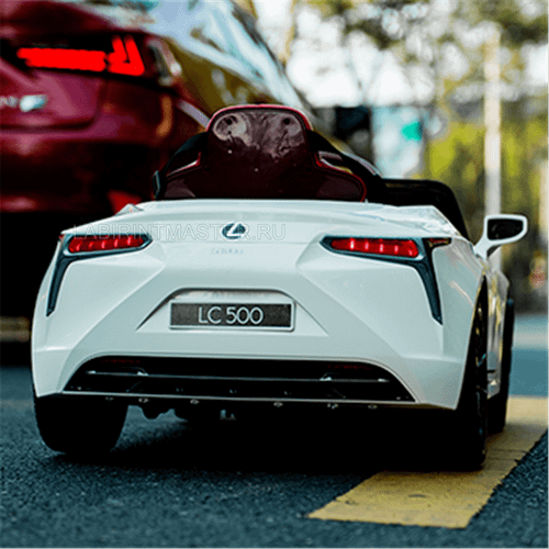 Детский электромобиль "Lexus LC500" JE1618 6V, белый