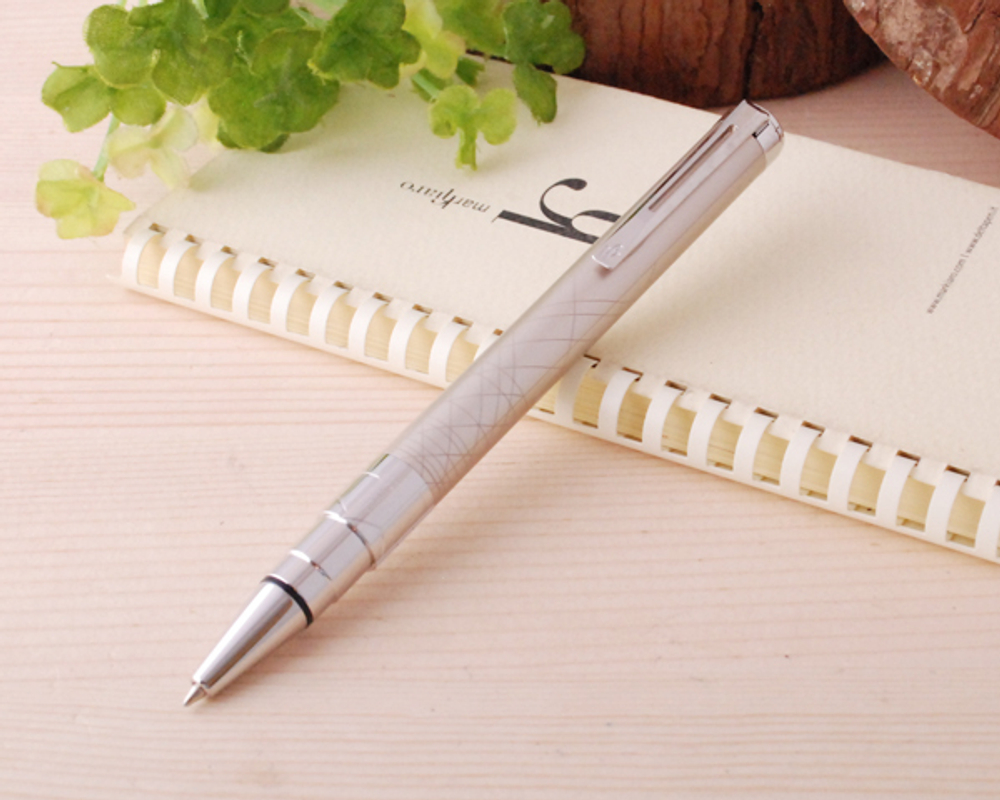 Шариковая ручка Waterman Perspective, цвет: Champagne CT, стержень Mblue