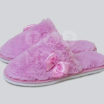 Тапочки домашние женские «Пушистые», иск. мех, подклад бязь, толщина подошвы 5мм, р39