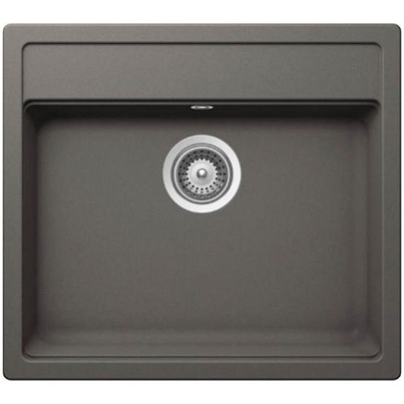 Мойка SCHOCK Vero 60 (N-100) Cristadur 570x510 серебристый камень