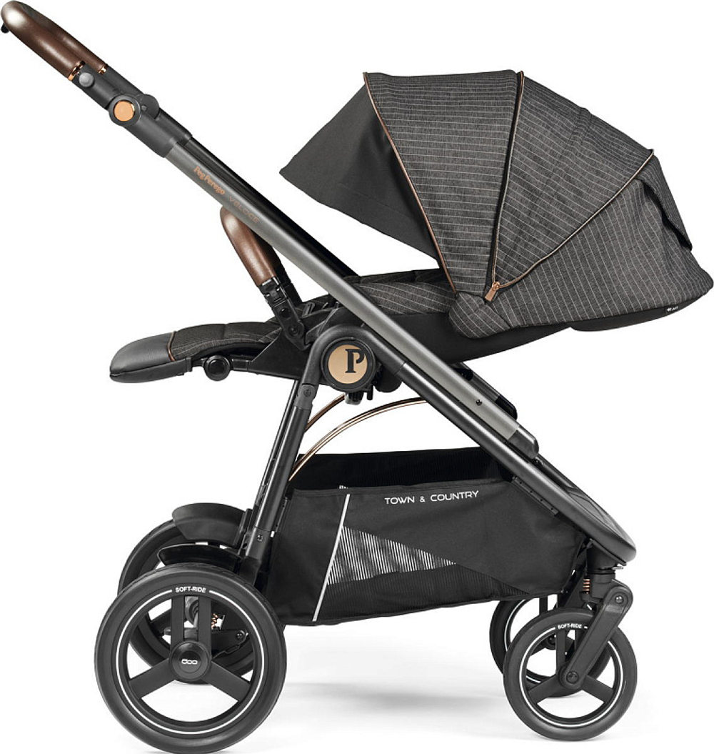 Коляска 3 в 1 Peg Perego Veloce TC Belvedere Lounge Fiat 500