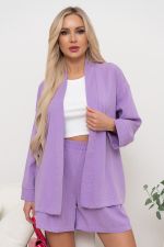 Костюм с шортами (нежная сирень) К11-86 Nikol (Акция)
