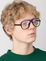 Очки для компьютера имиджевые защитные прозрачные нулевки