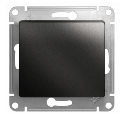 184_ Выключатель GLOSSA 1-кл. антрацит без рамки GSL000711 (20) ш/к 3606485436418