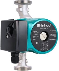 Циркуляционные насосы Shinhoo Basic N из нержавеющей стали